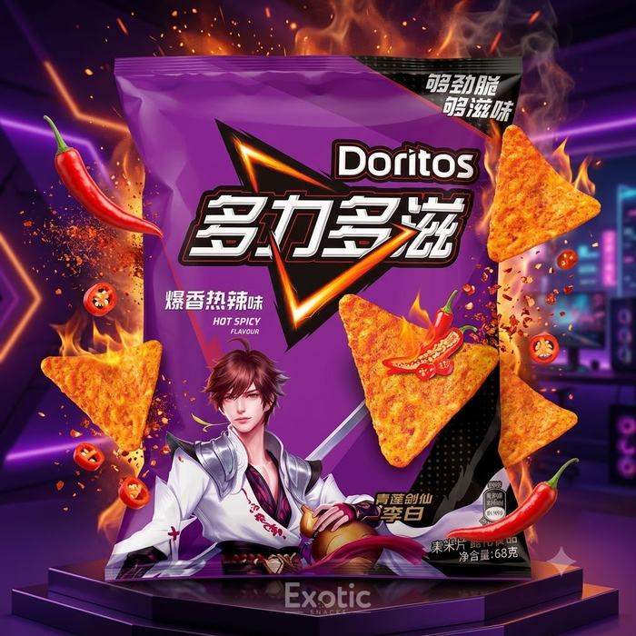 Doritos Hot & Spicy Flavor, 68g