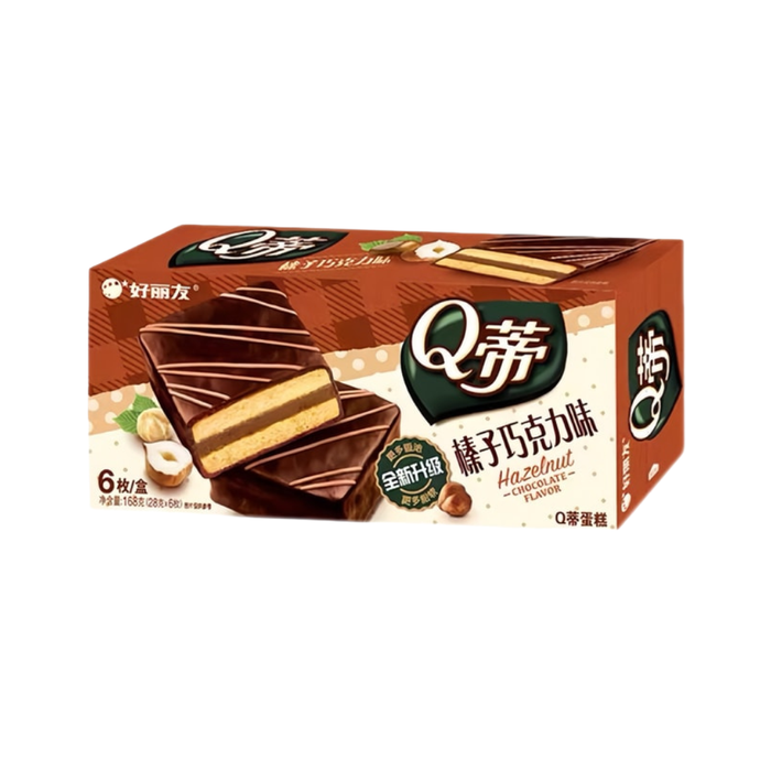 Orion Hazelnut Chocolate Flavor Pie Cake, 168g