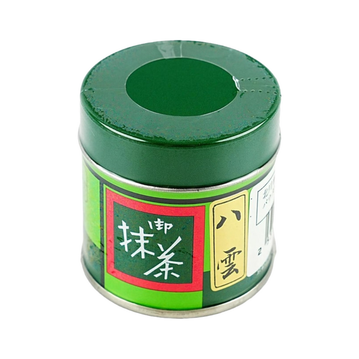 Kitagawahanbee Premium Matcha Powder Yakumo Japanese Green Tea Can, 20g