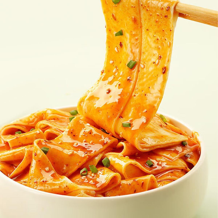 Baijia Akuan Blanket Noodles Hot Oil Sesame Paste Flavor, 15.52oz