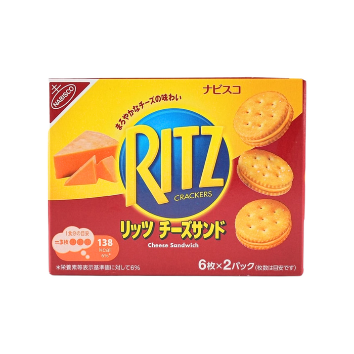 Ritz Japan Cheese Cream Sandwich Crackers, 106g