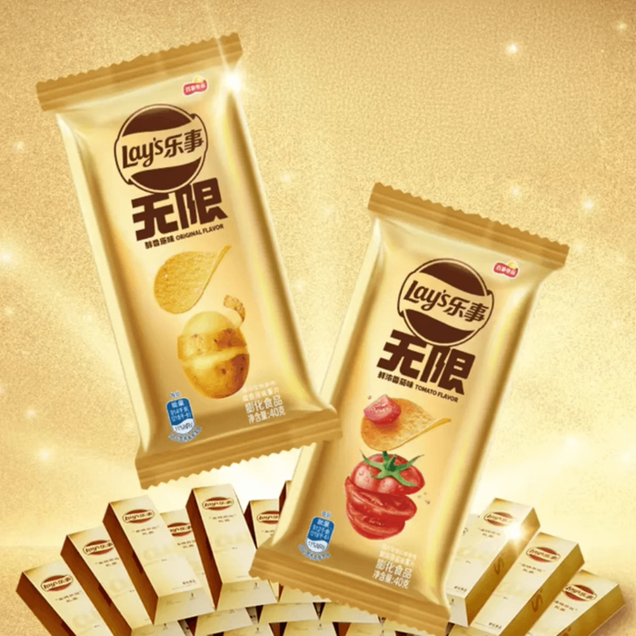 Lay's Lunar New Year Gold Brick Gift Box, 320g