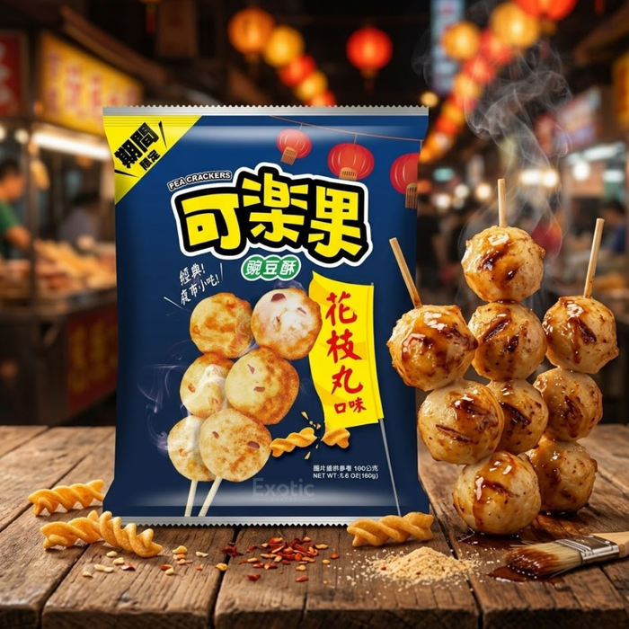 Koloko Twisted Crackers Squid Ball Flavor, 160g