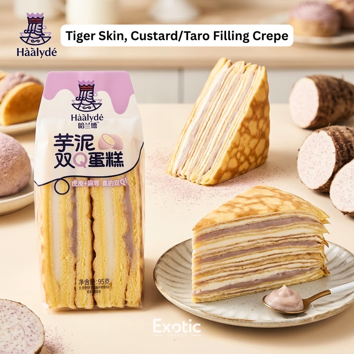Exotic Asian Cakes & Pastry Mystery Box, 10 Full Size Items