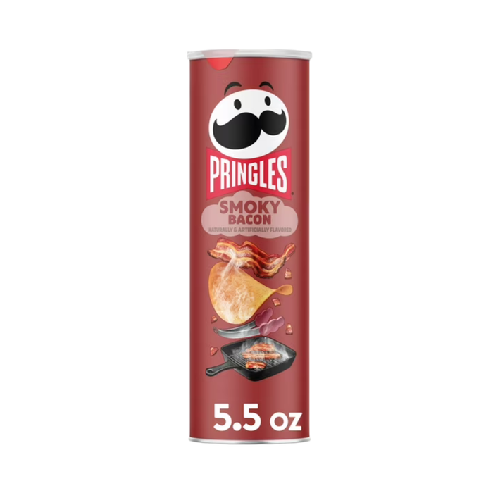 Pringles Smoky Bacon Flavor Chips, 5.5oz