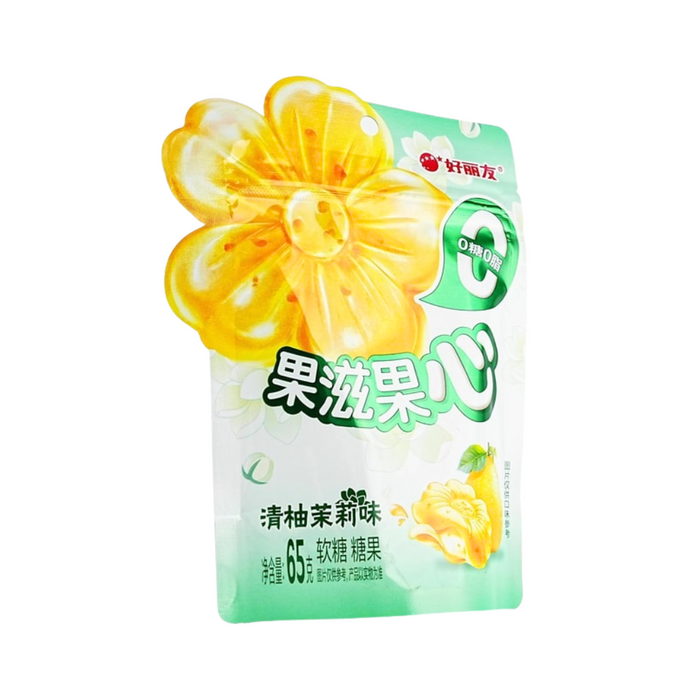 Orion Soft Jelly Gummy Green Pomelo & Jasmine Flavor, 65g