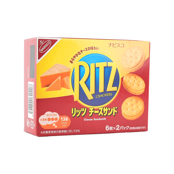 Ritz Japan Cheese Cream Sandwich Crackers, 106g