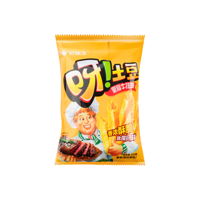 Orion Potato French Fries BBQ Steak Flavor, 70g