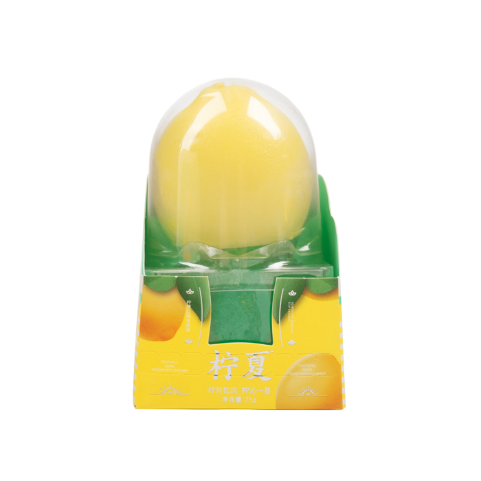 Fruit Whisper Lemon Shaped Ice Cream, 3pc x 75g