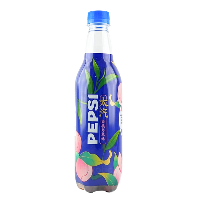 Pepsi White Peach Oolong soda Pepsi White Peach Oolong soda