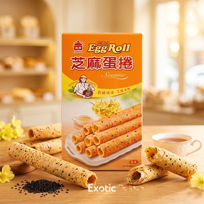IMEI Egg Roll Sesame Flavor, 60g