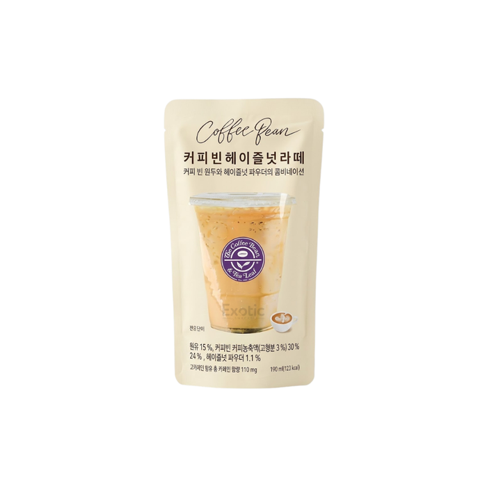 Coffee Bean Korean Pouch Drinks Coffee Flavors - 190ml