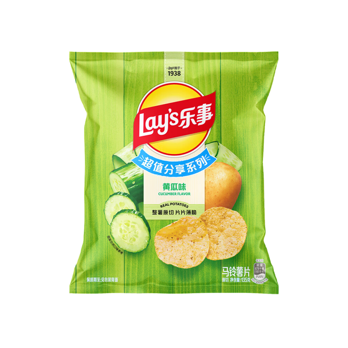 Lay's Cucumber Potato Flavor Chips, 70g