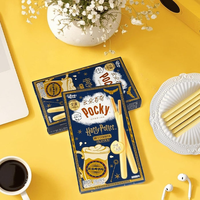 Pocky x Harry Potter Biscuits Butter Beer Flavor, 40g