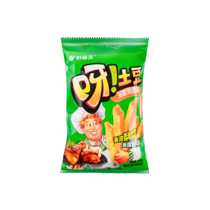 Orion Potato French Fries BBQ Chicken Flavor, 70g