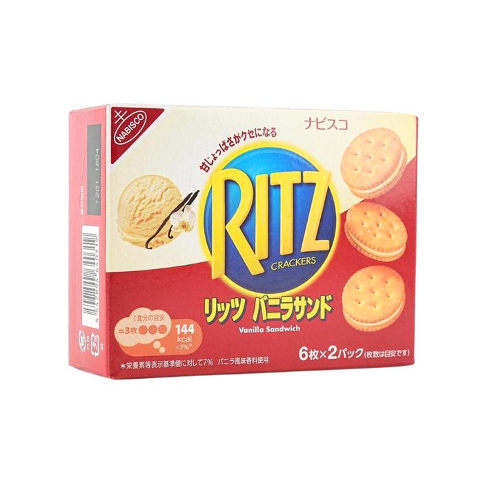 Ritz Japan Vanilla Cream Sandwich Crackers, 106g