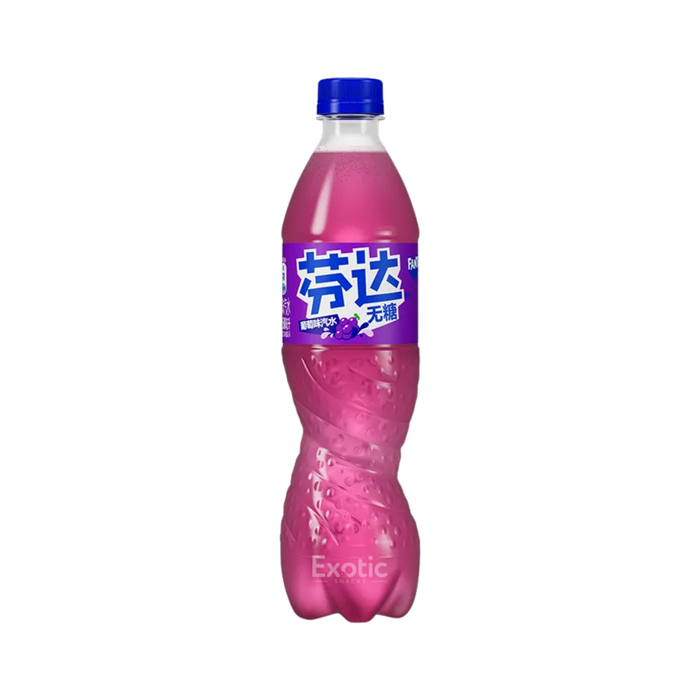 Fanta Grape Flavor Soda - 500ml