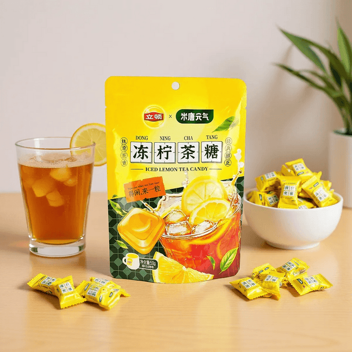 Lipton Iced Lemon Tea Fresh Mint Candy, 50g