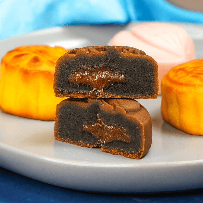 Dao Xiang Cun Beijing Golden Years Assorted Lava Mooncake, 4 Flavors, 10 Pieces