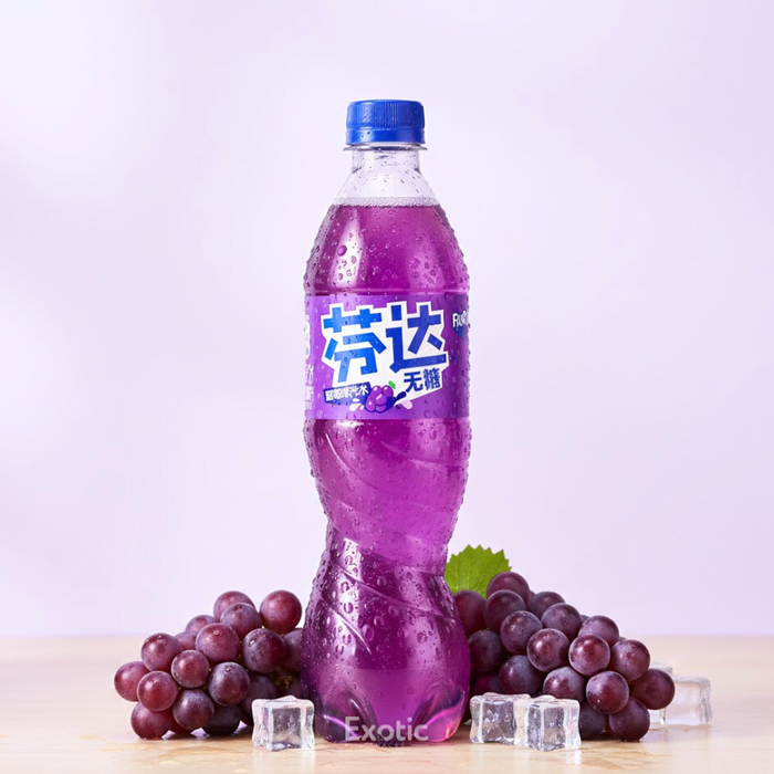 Fanta Grape Flavor Soda - 500ml