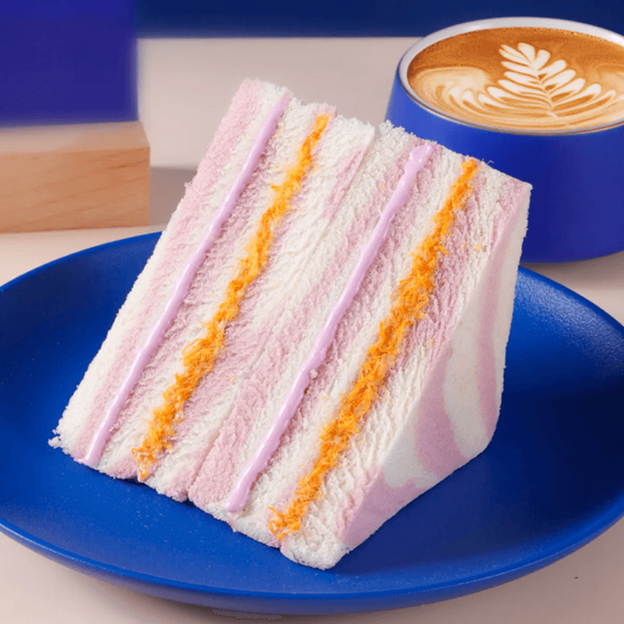 Taro Paste Chicken Meat Floss Sandwich, 70g