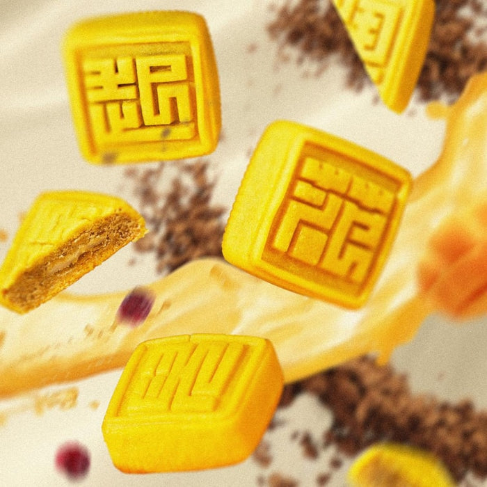 WANSHOUZHAI Fan Style Mooncake Gift Box 10pcs