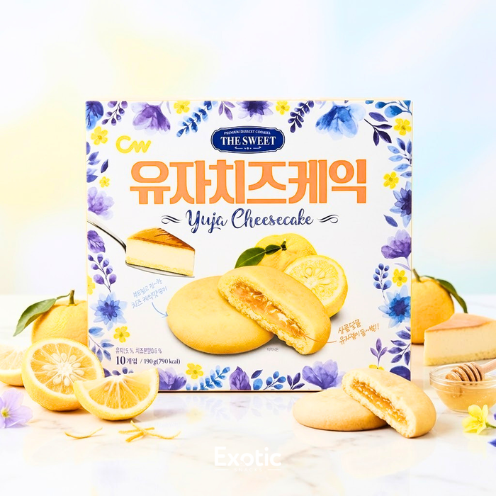 CW Yuja Citrus Cheesecake Cookies, 190g