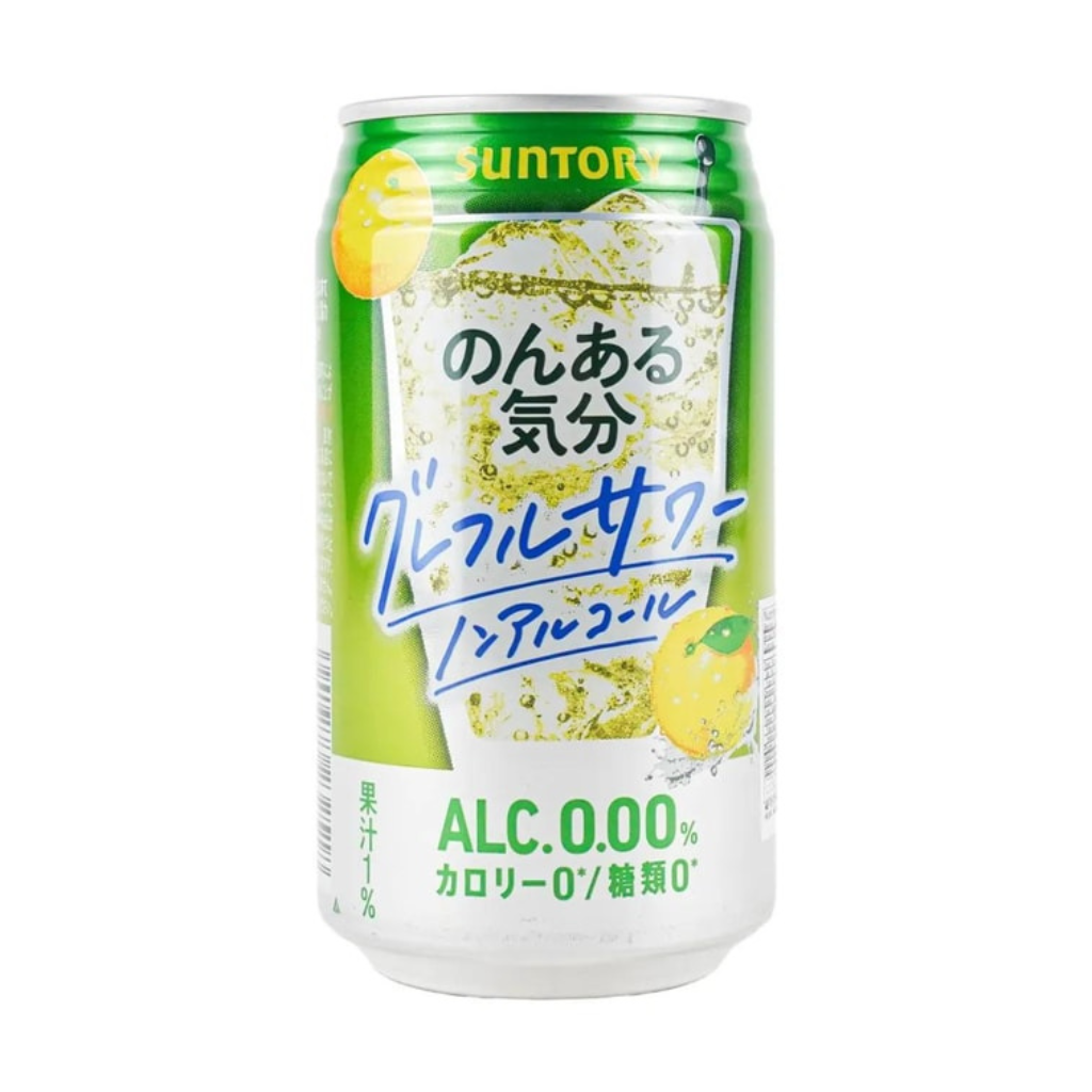 Suntory Non-Alcoholic Grapefruit Flavor Drink, 350ml — Exotic