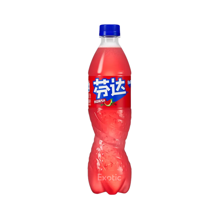 Fanta Watermelon Flavored Soda - 500ml