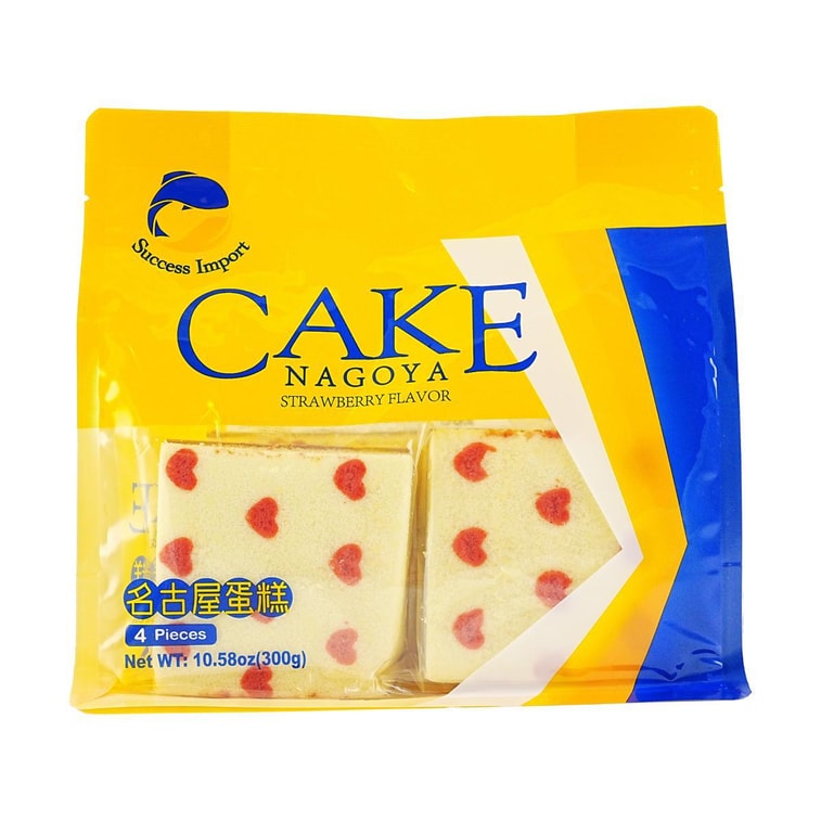 Success Import Nagoya Cake Strawberry, 300g — Exotic Snacks