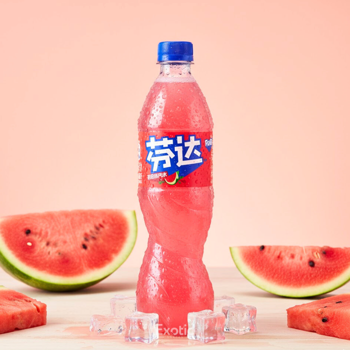 Fanta Watermelon Flavored Soda - 500ml