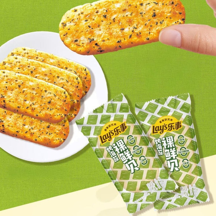 Lay's Senbei Rice Cracker Roasted Seaweed Flavor, 62g