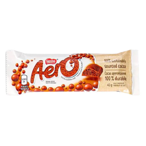 Aero Milk Chocolate Bubble Bar, 41g Nestle