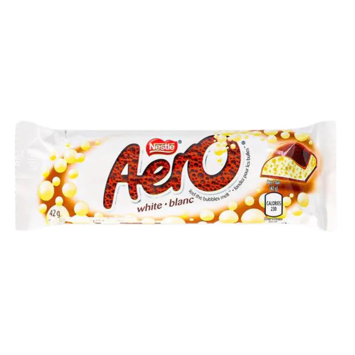 Aero White Chocolate Bubble Bar, 41g