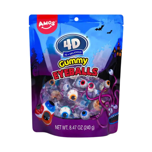 Amos Gummy EyeBalls Halloween Edition, 240g Amos Sweets