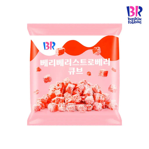 Baskin Robbins Berry Berry Strawberry Cubes 55g Baskin Robbins