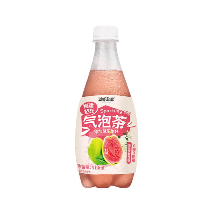 Beyond Bubble Guava Jasmine Sparkling Tea Flavor, 410ml Beyond Bubble