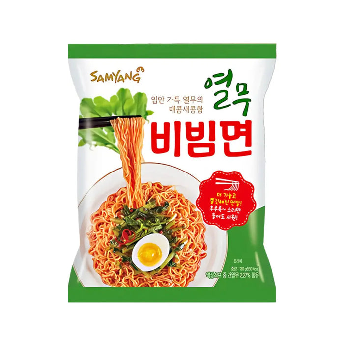 Bibimmyun Spicy Cold Noodles with Young Radish Ramen Pack 130g SamYang