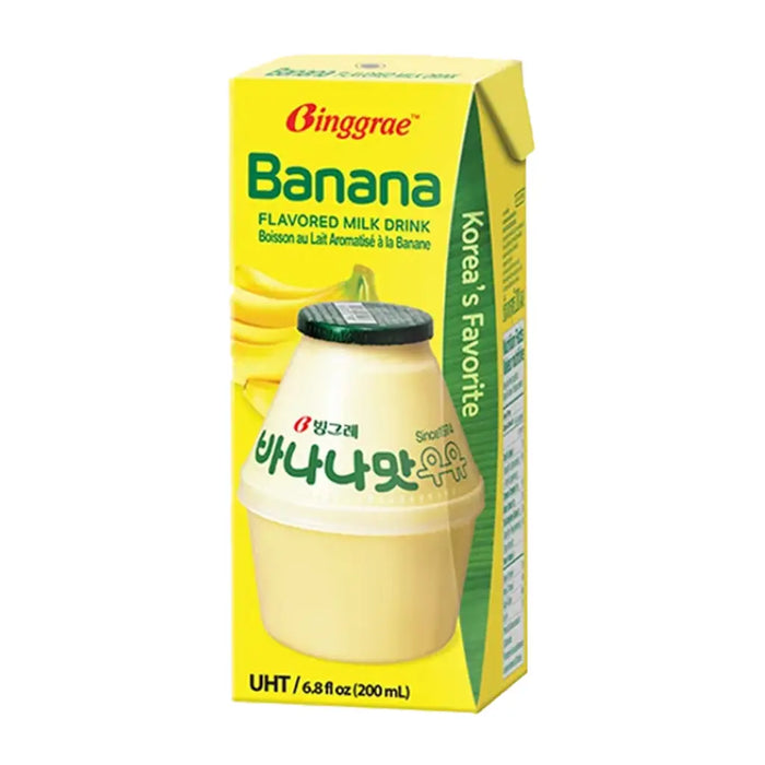 Binggrae Korean Flavored Milk Drink Box - 200ml Binggrae