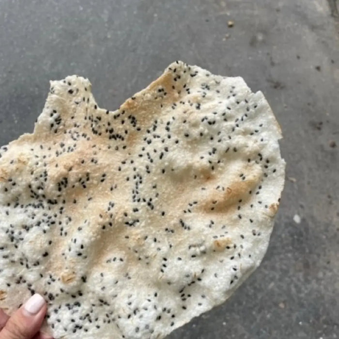 Black Sesame Rice Paper Snack, 340g Double Parrot