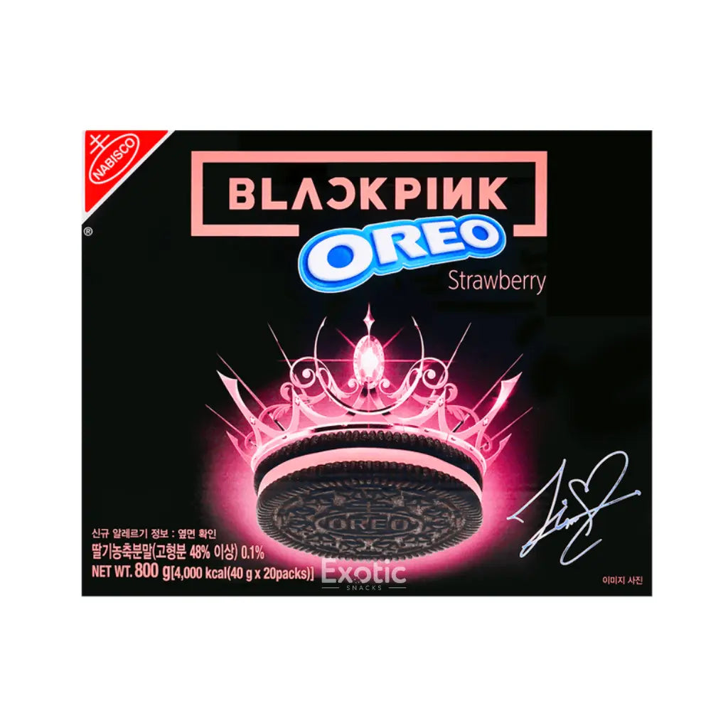 Blackpink Strawberry Oreo Korea Special Edition Box — Exotic Snacks Company