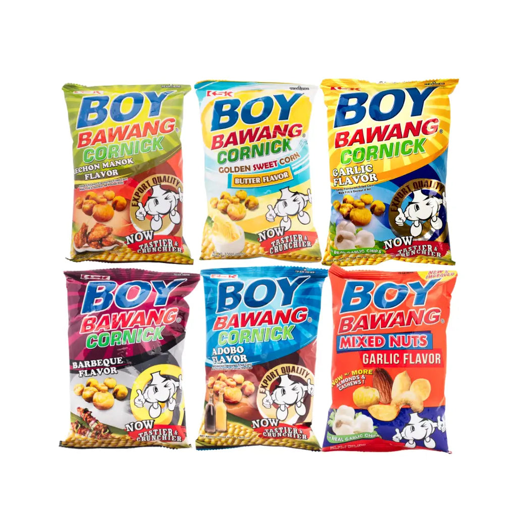 Boy Bawang Cornick Snack, 90g — Exotic Snacks Company