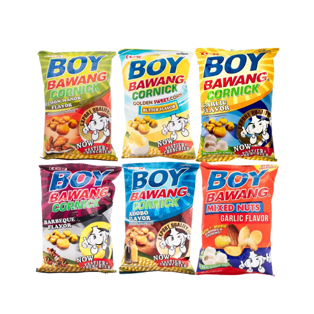 Boy Bawang Cornick Snack, 90g — Exotic Snacks Company