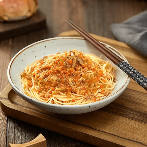 Budeng Food, Su-Style Crab Roe Noodles, Black Gold Edition, 213g Budeng Food