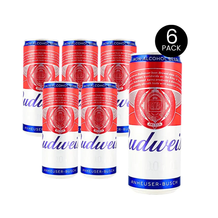 Budweiser Zero Alcohol Beer Drink, 330ml Budweiser