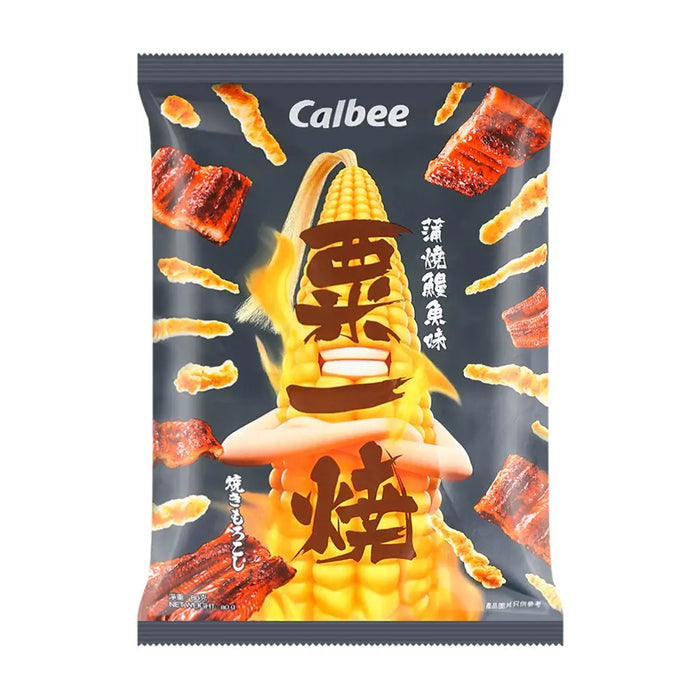 Calbee Grill A Corn Eel Kabayaki Flavor - 80g Calbee