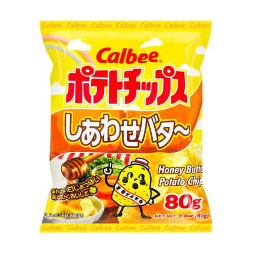 Calbee Honey Butter Potato Chips, 80g Calbee