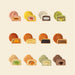 Carp Encounter Three-Layer Mooncake Gift Box, 12pcs 23 oz Exotic Snacks Company
