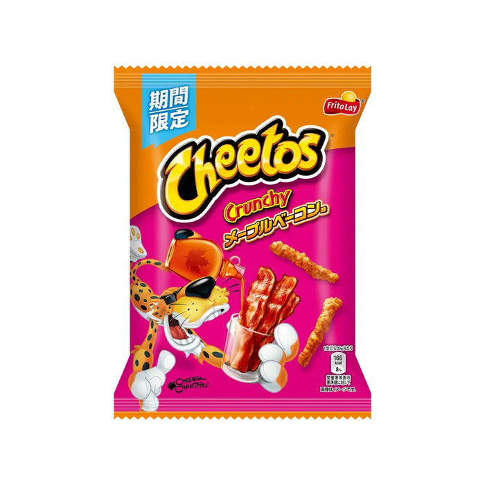 Cheetos Japanese Crunchy Maple Bacon Flavor Corn Chips, 60g Cheetos