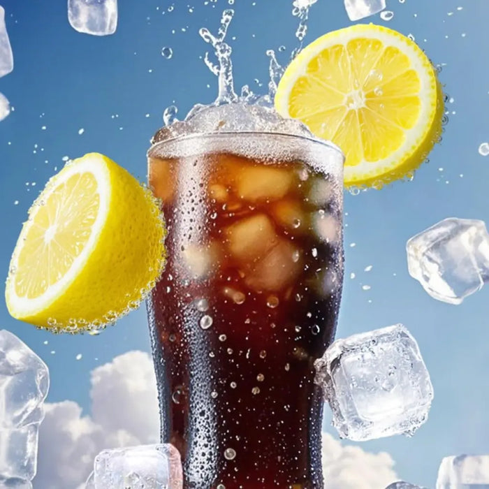 Chi Forest Lemon Iced Tea Cola Flavor Soda, 600ml Chi Forest